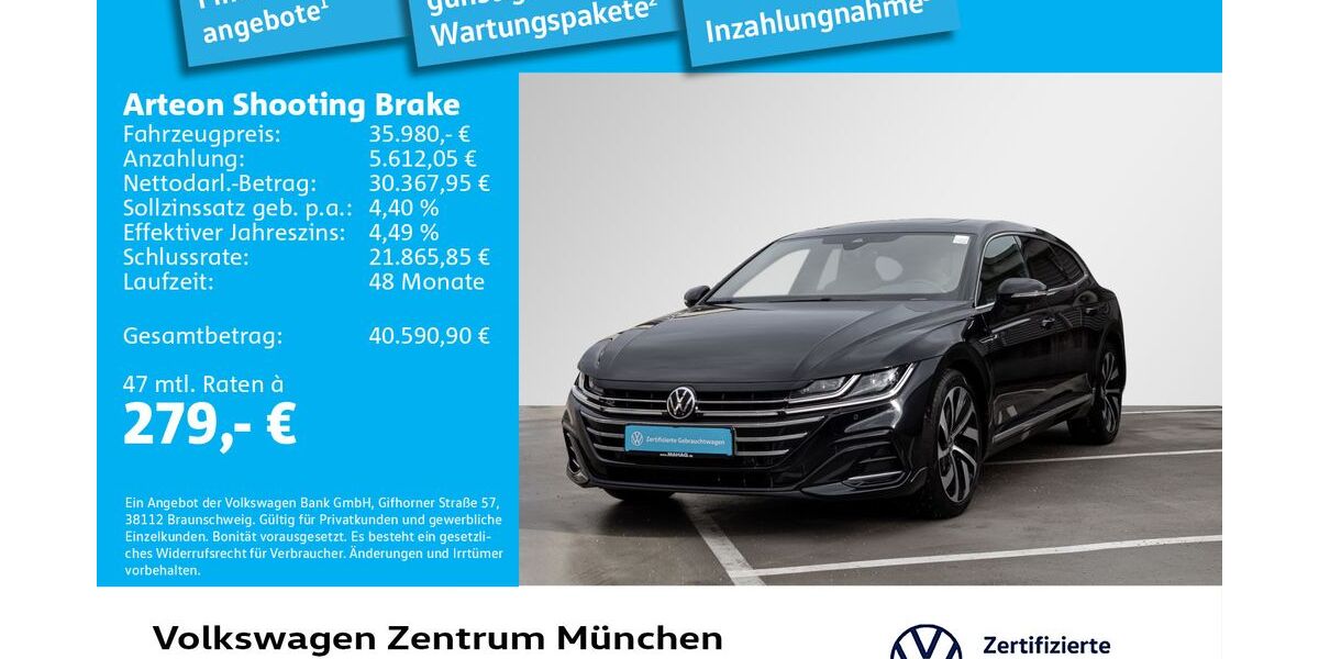 VW Arteon 29.753 km 35.980 &euro; München 80687