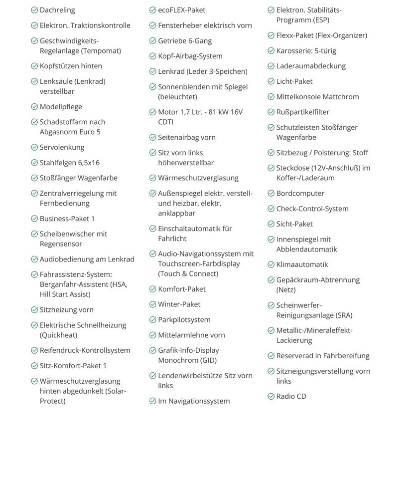 Opel Zafira 182.609 km 4.500 € Rodgau 63110