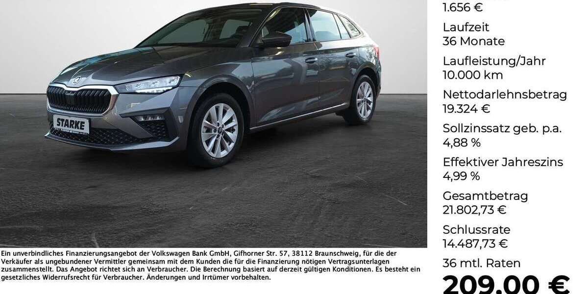 Skoda Scala 11.086 km 20.980 &euro; Versmold 33775