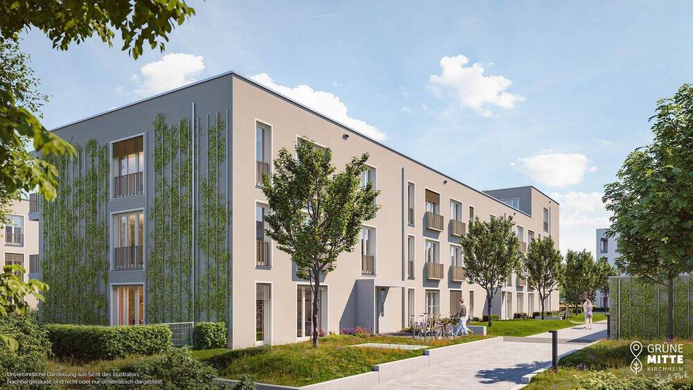 Etagenwohnung Kirchheim b. München Heimstetten - 4 Zimmer, 95 m&sup2;, 820.000&euro; | Angebot:26289477