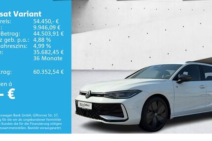 VW Passat Variant 3.001 km 54.450 &euro; Neu-Ulm 89231