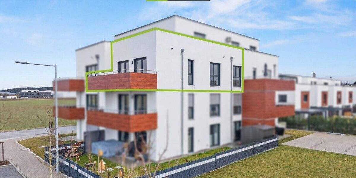 Etagenwohnung Vöhringen - 3 Zimmer, 80 m&sup2;, 398.000&euro; | Angebot:25317422