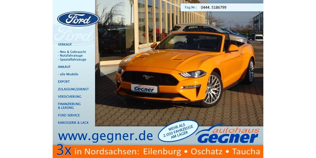 Ford Mustang 86.768 km 32.840 &euro; Eilenburg 04838