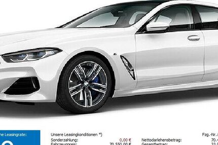 BMW 840 1.800 km 69.820 &euro; Paderborn 33100