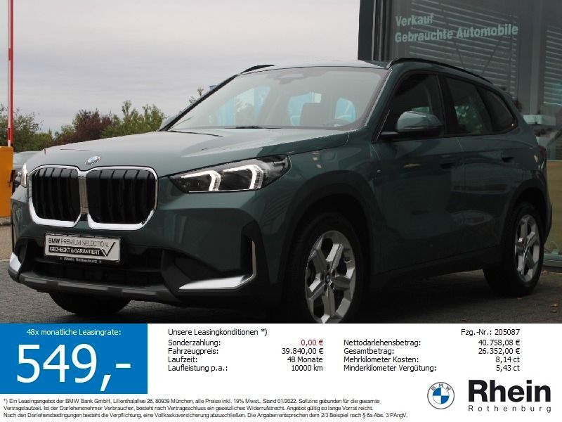 BMW X1 12.900 km 38.840 € Neusitz/Rothenburg 91616