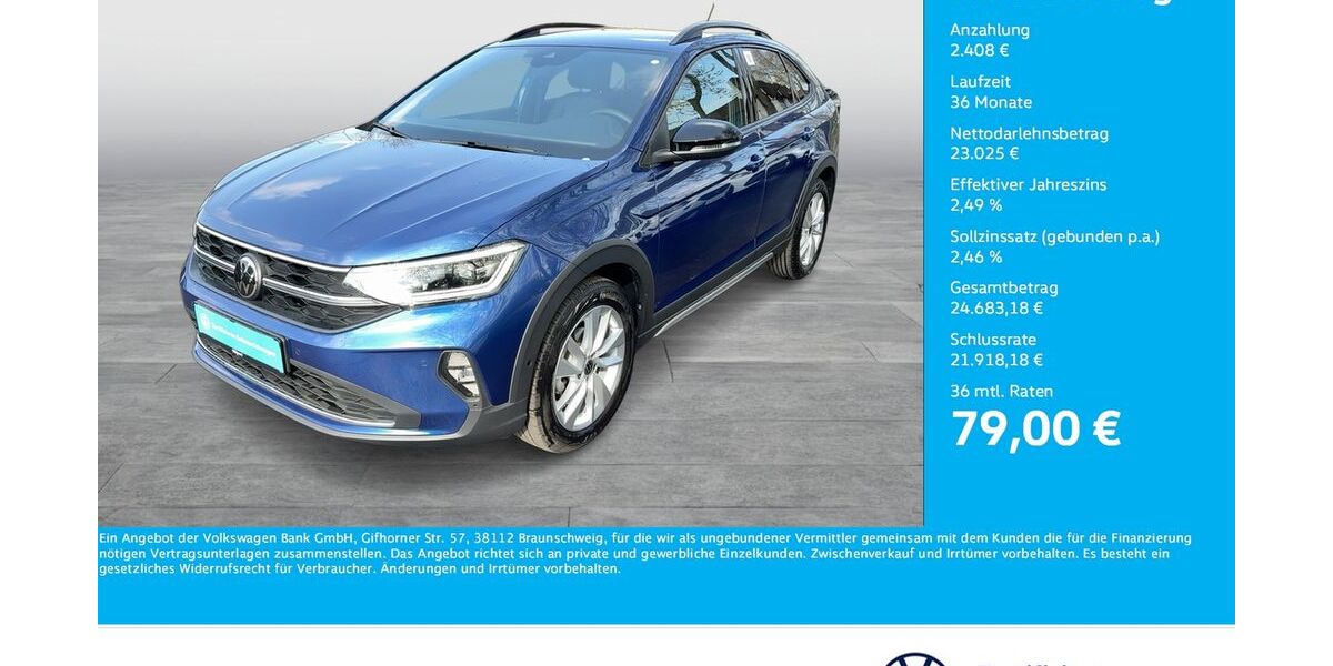 VW Taigo 3.304 km 25.244 &euro; Dortmund 44379