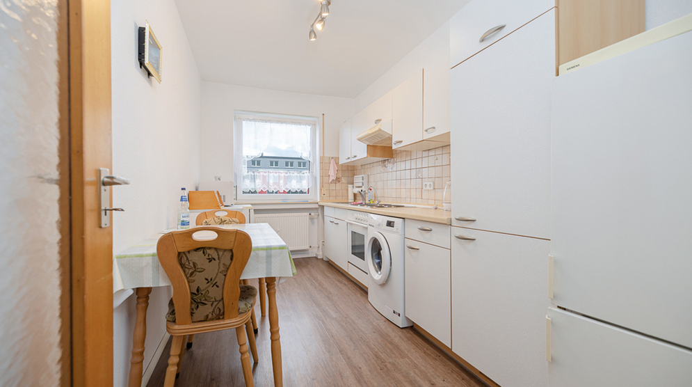 Gepflegte 2-Zimmer-Wohnung mit Südbalkon in zentraler Lage 2 zimmer