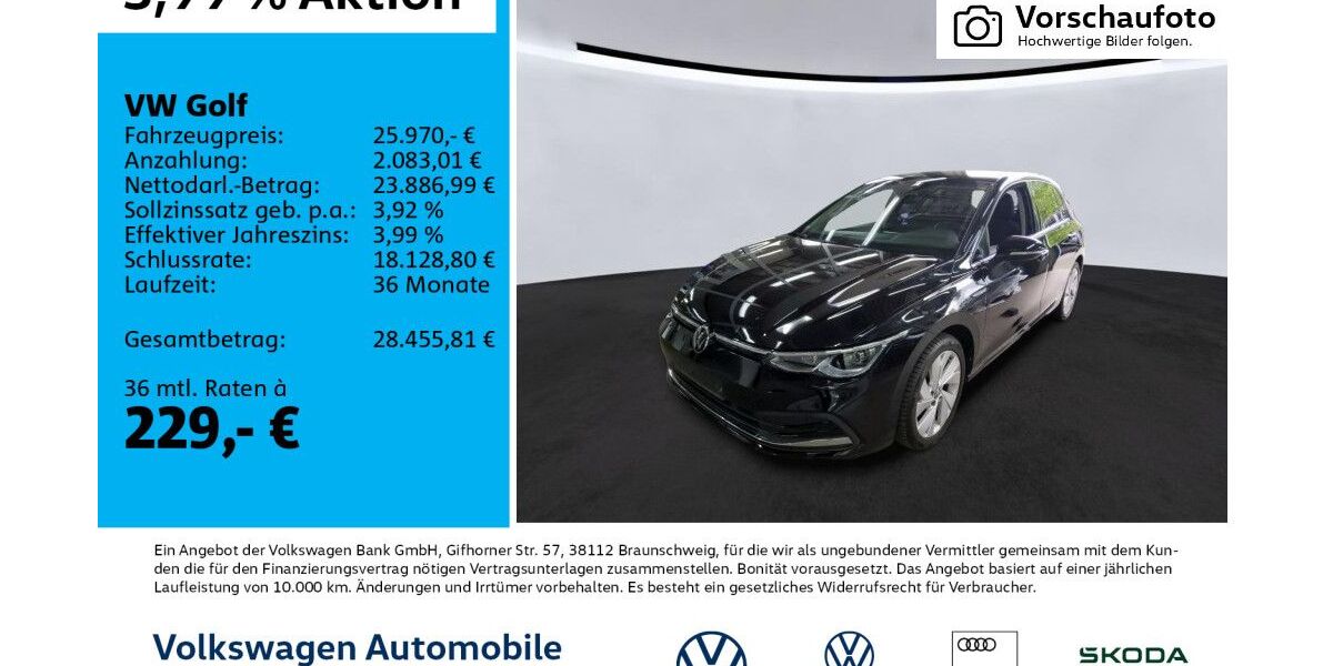 VW Golf 40.004 km 25.970 &euro; Leipzig 04277