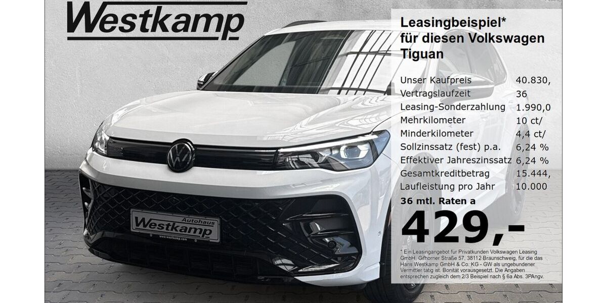 VW Tiguan 9.500 km 40.830 &euro; Frechen 50226
