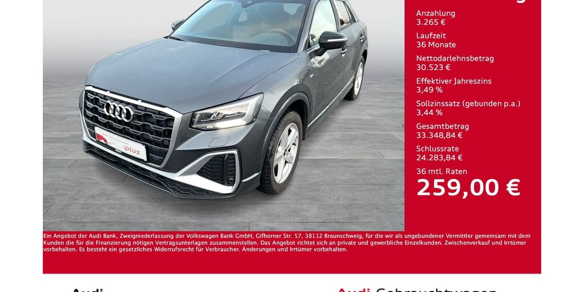 Audi Q2 7.142 km 33.788 &euro; Dortmund 44143