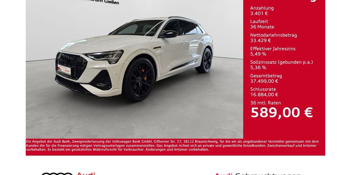 Audi e-tron 68.100 km 36.830 &euro; Giessen 35394