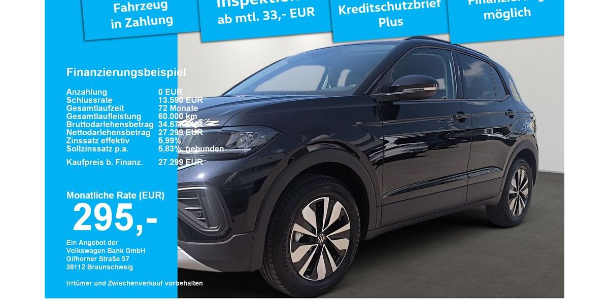 VW T-Cross 11.228 km 27.299 &euro; Memmingen 87700