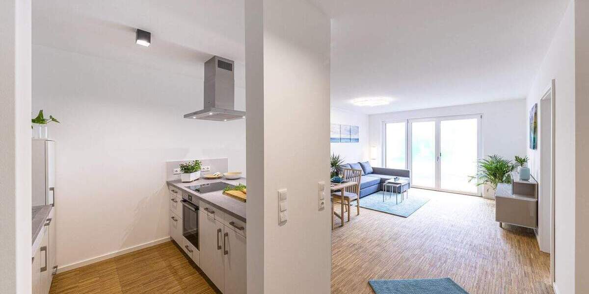 Etagenwohnung Niederwerrn - 2 Zimmer, 64 m&sup2;, 298.036&euro; | Angebot:24790899