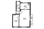 Erdgeschoßwohnung Kiel Elmschenhagen - 2 Zimmer, 43 m&sup2;, 453&euro; | Angebot:26379229