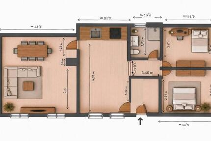 Wohnung Mutterstadt - 4 Zimmer, 90 m&sup2;, 239.000&euro; | Angebot:26614503