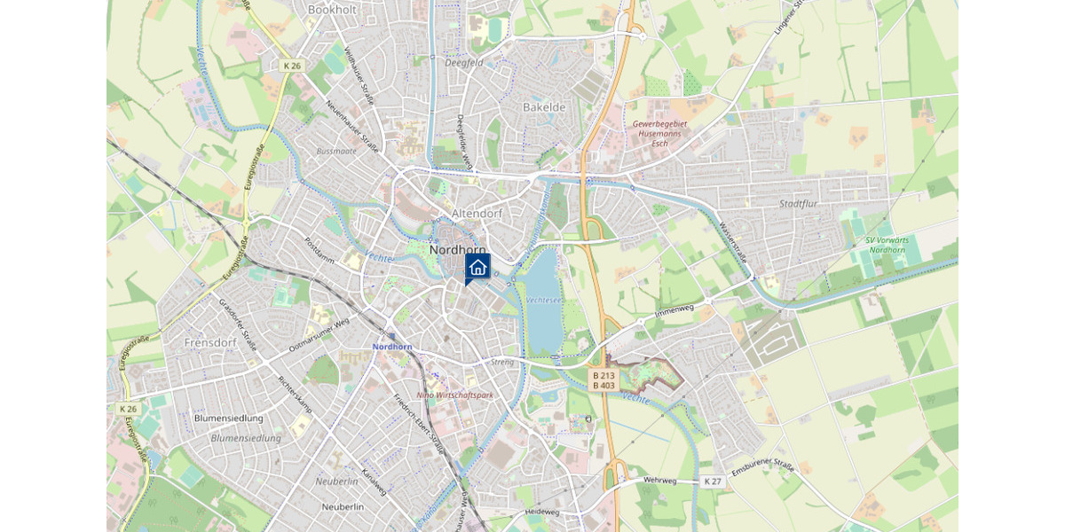 Gewerbeobjekt Nordhorn - 1.550&euro; | Angebot:25995664