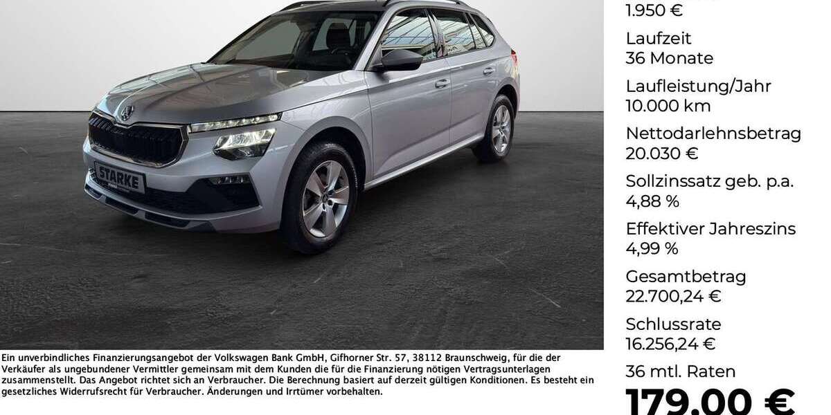 Skoda Kamiq 17.442 km 21.980 &euro; Osnabrück 49078
