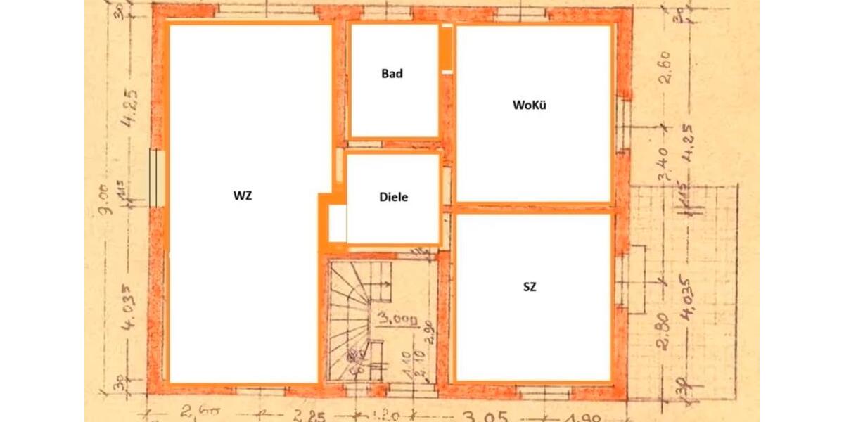 Etagenwohnung Uttenreuth - 2.5 Zimmer, 72 m&sup2;, 190.000&euro; | Angebot:26435372
