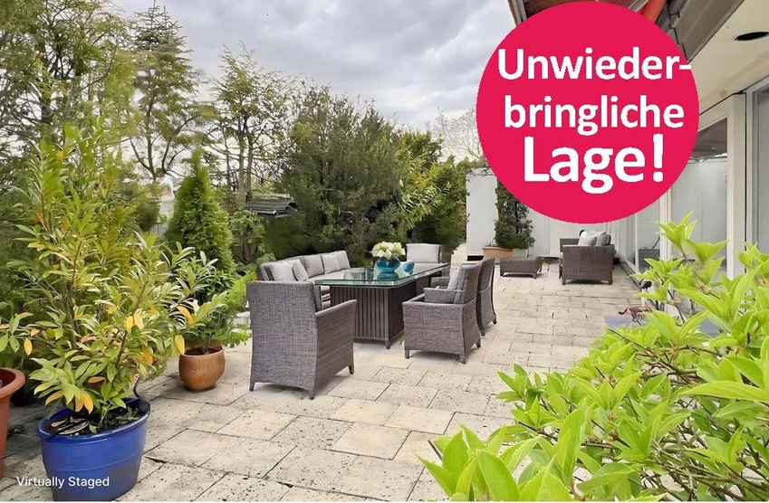 Terrassenjuwel mit Freiraum über den Dächern 5 zimmer