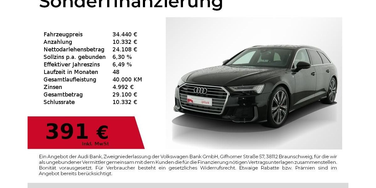 Audi A6 73.400 km 34.440 &euro; Nürnberg 90411