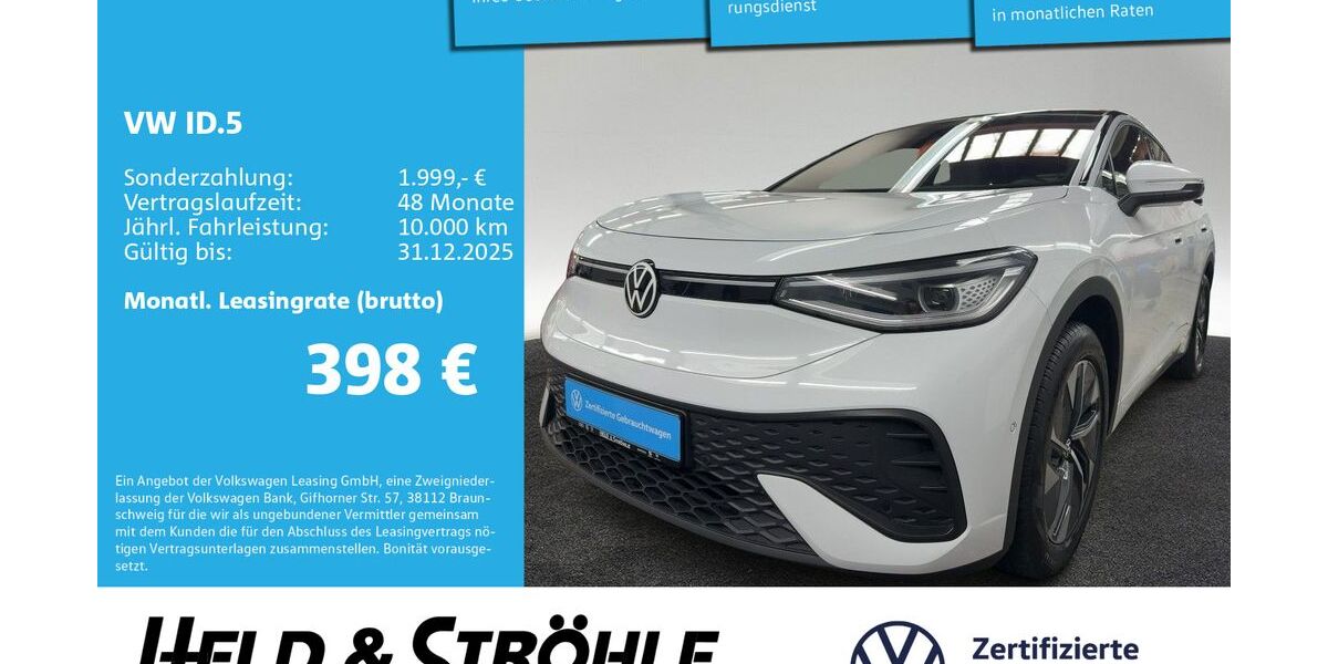 VW ID.5 7.851 km 38.420 € Neu-Ulm 89231