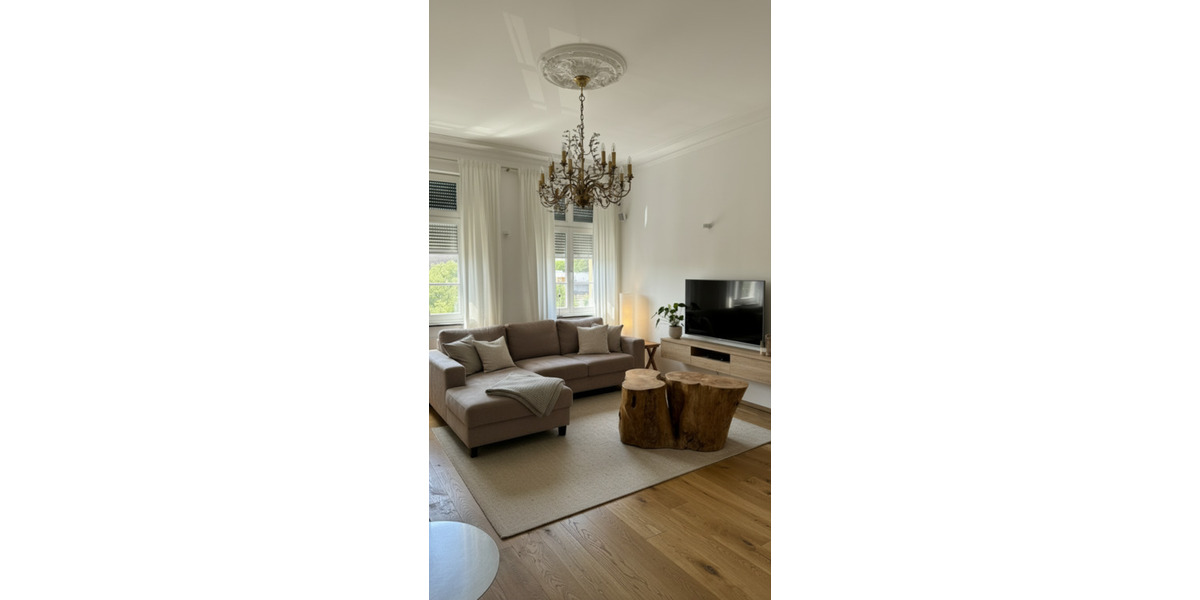 Sonnenverwöhnte sanierte Wohnung im Zentrum - seltene Gelegenheit 3 zimmer