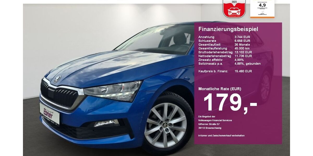 Skoda Scala 49.800 km 15.480 &euro; Albbruck 79774