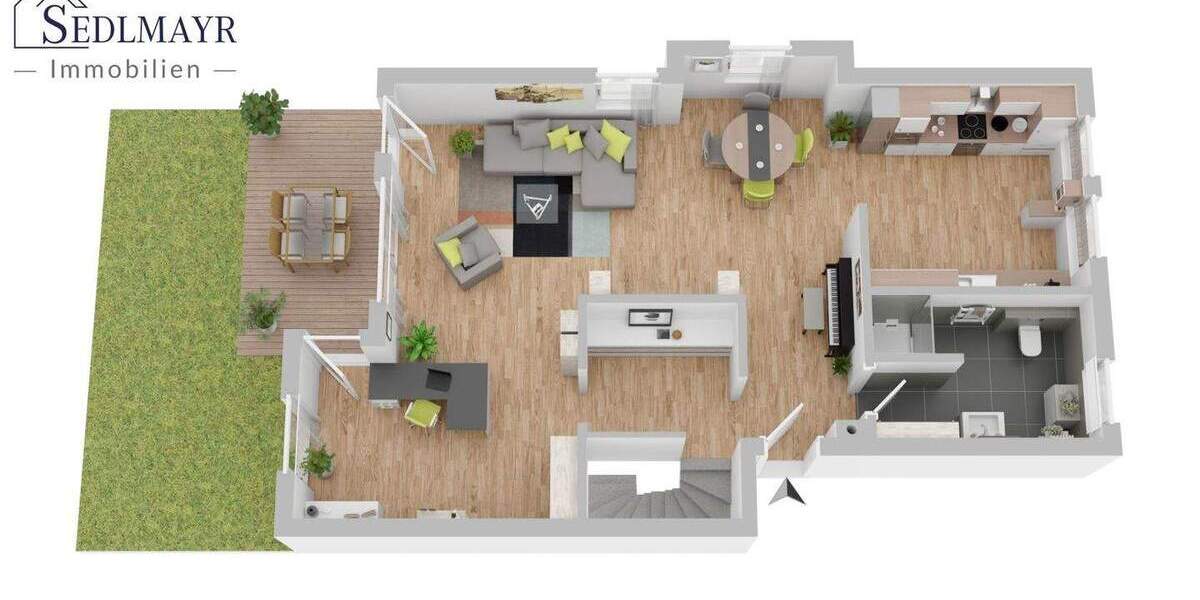 Etagenwohnung Weilheim in Oberbayern Weilheim - 2 Zimmer, 109 m&sup2;, 699.000&euro; | Angebot:25879259