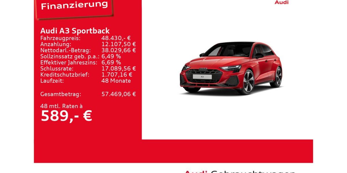 Audi A3 7.928 km 47.760 &euro; Ulm 89073