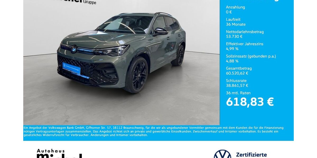 VW Tiguan 16.250 km 53.730 &euro; Gießen 35394