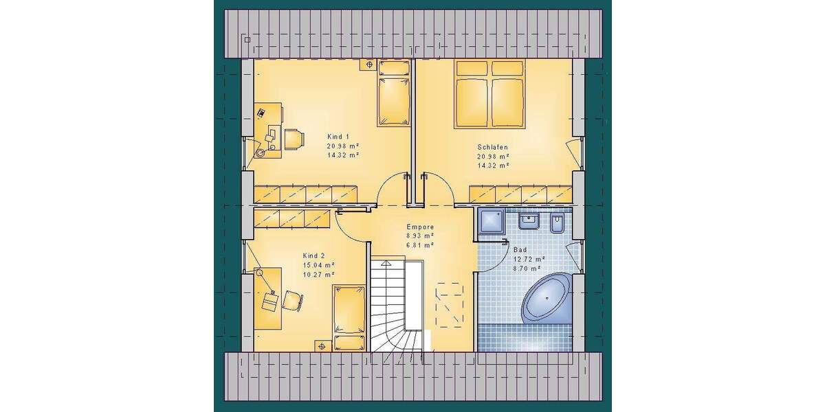 Einfamilienhaus Wagenfeld Diepholz - 5 Zimmer, 130 m&sup2;, 353.900&euro; | Angebot:25705197