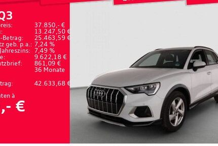 Audi Q3 24.974 km 34.880 &euro; Frankfurt am Main 60314
