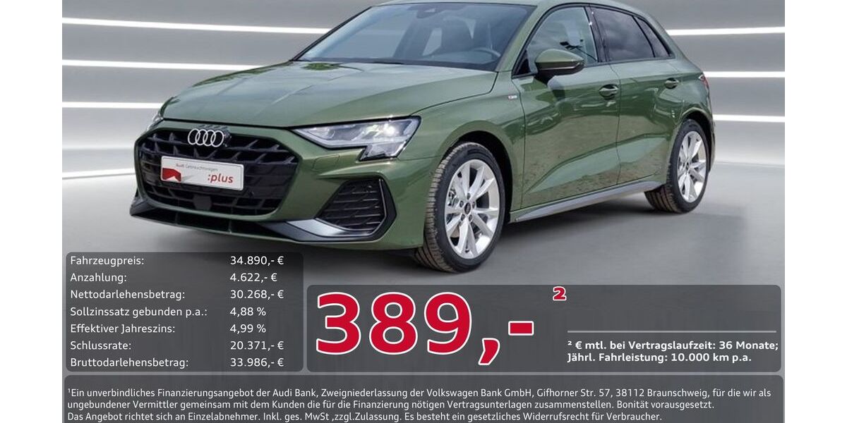 Audi A3 10.900 km 33.690 &euro; Ingolstadt 85057