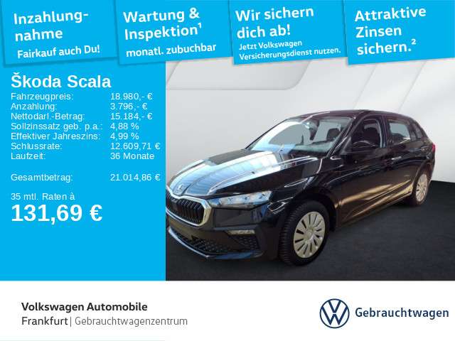 Skoda Scala 16.994 km 18.980 &euro; Frankfurt 60326