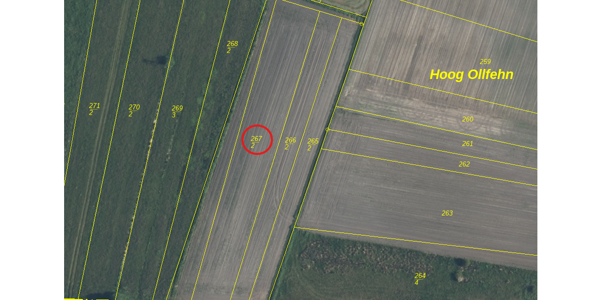 Bieterverfahren: kleine Ackerfläche in Westoverledingen zimmer