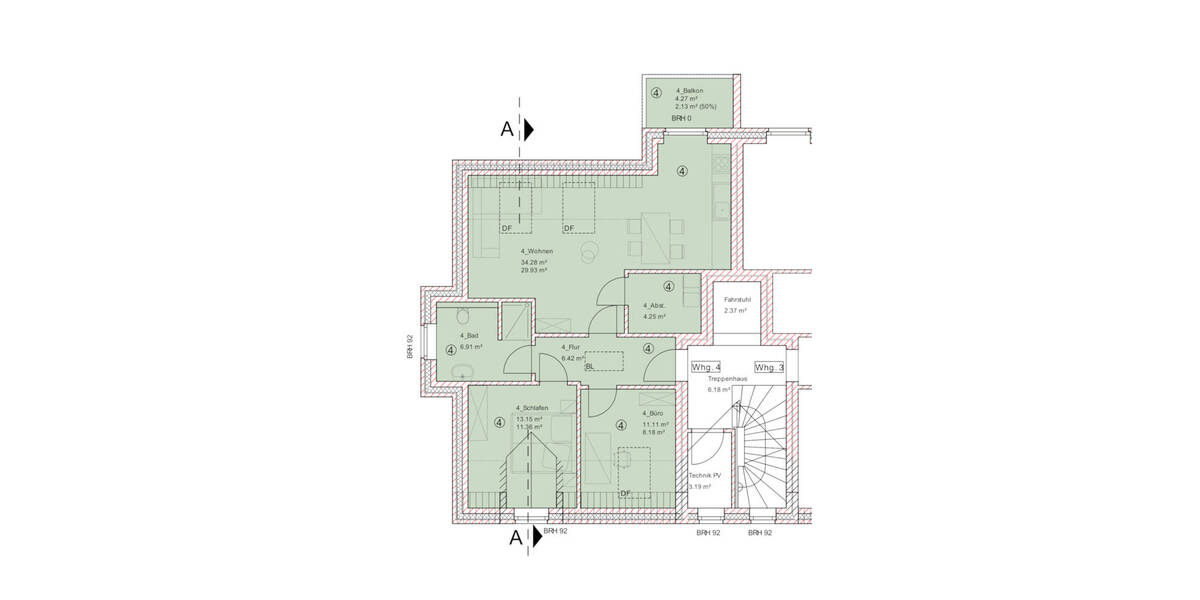 Etagenwohnung Bad Zwischenahn Bad Zwischenahn II - 3 Zimmer, 69 m&sup2;, 334.000&euro; | Angebot:26696277