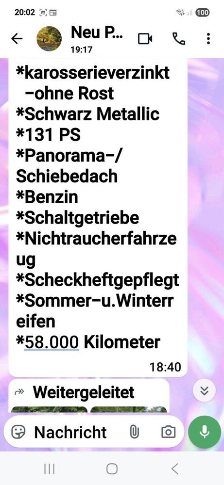 Renault Scenic 58.000 km 5.800 € Böblingen 71032