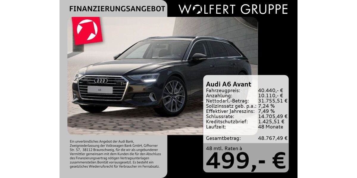 Audi A6 68.016 km 40.440 &euro; Großwallstadt 63868