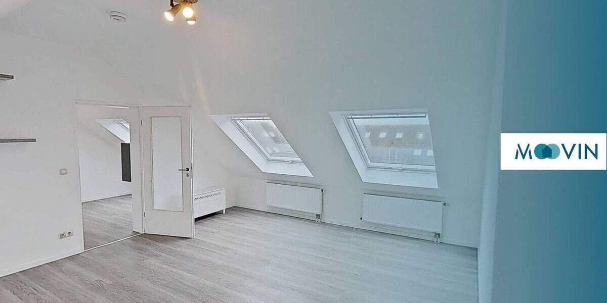 **Gemütliche 1,5-Zimmer-Dachgeschosswohnung mit EBK und Badewanne** 1 zimmer