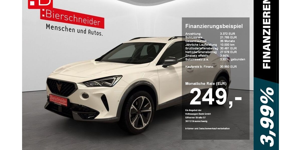 Cupra Formentor 35.485 km 30.950 &euro; Regensburg 93055