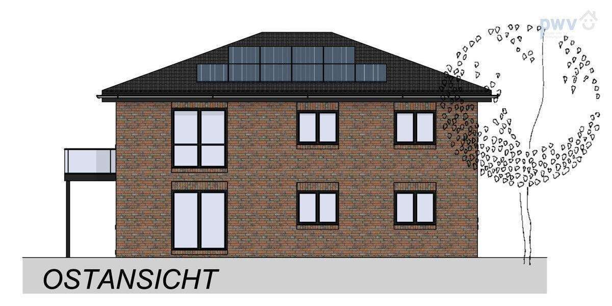 Etagenwohnung Aurich Extum - 3 Zimmer, 93 m&sup2;, 349.500&euro; | Angebot:25667552