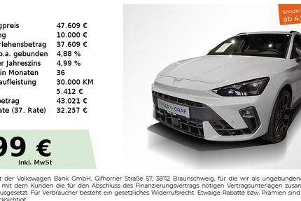 Cupra Leon 8.350 km 44.950 € Lauf an der Pegnitz 91207