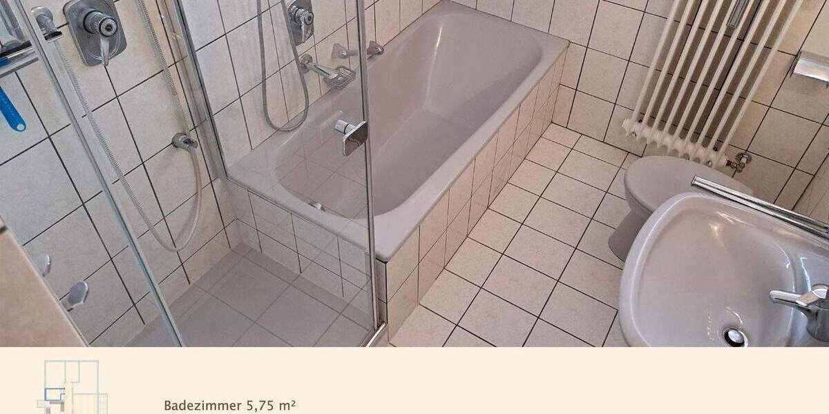 Etagenwohnung Regensburg Westenviertel - 4 Zimmer, 100 m&sup2;, 385.000&euro; | Angebot:25070568