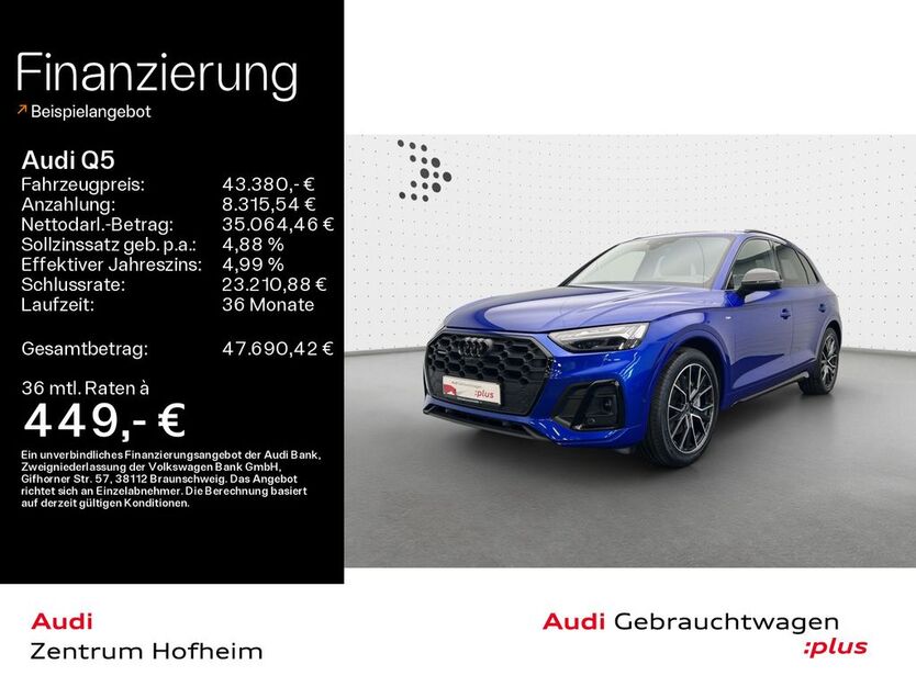 Audi Q5 43.005 km 43.380 € Hofheim 65719