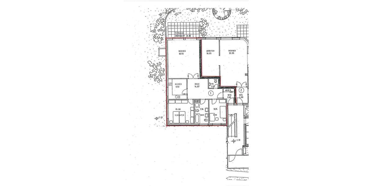 Etagenwohnung Wedel - 3 Zimmer, 98 m&sup2;, 399.000&euro; | Angebot:24974031