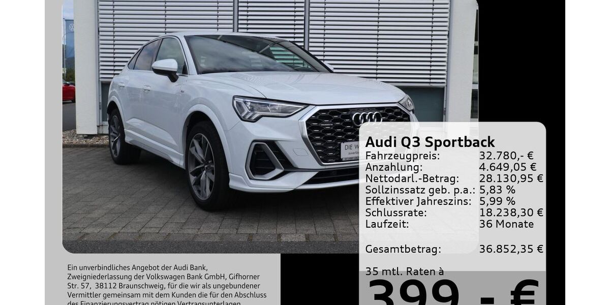 Audi Q3 50.610 km 31.590 &euro; Buergstadt 63927