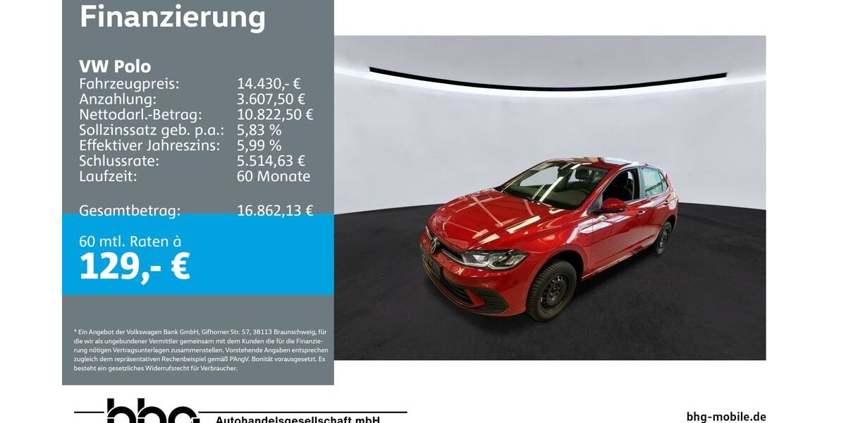 VW Polo 50.451 km 14.430 &euro; Albstadt 72458