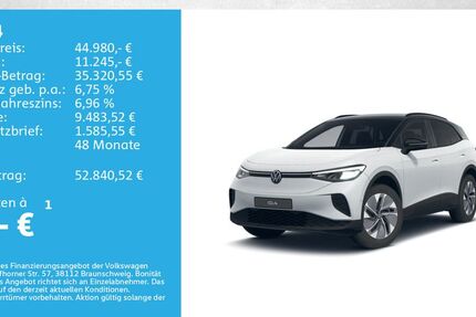 VW ID.4 5.000 km 44.980 &euro; Kreuzwertheim 97892