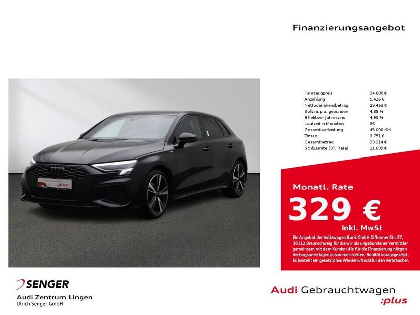 Audi A3 51.287 km 34.880 € Lingen 49809