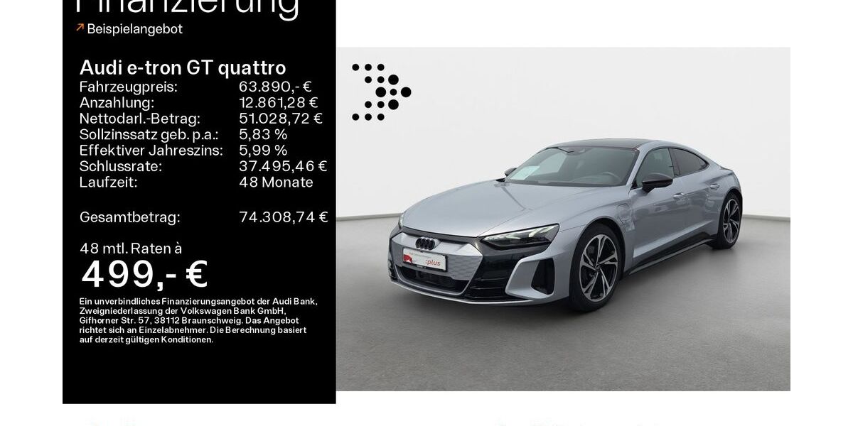 Audi e-tron GT 18.715 km 62.480 &euro; Oberursel 61440
